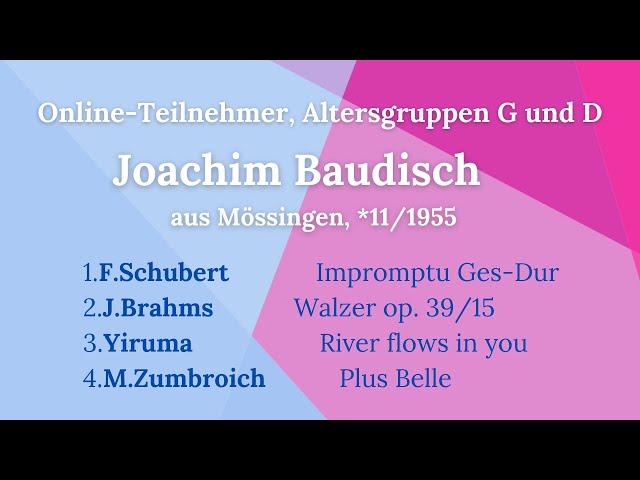 Joachim Baudisch aus Mössingen, *11/1955