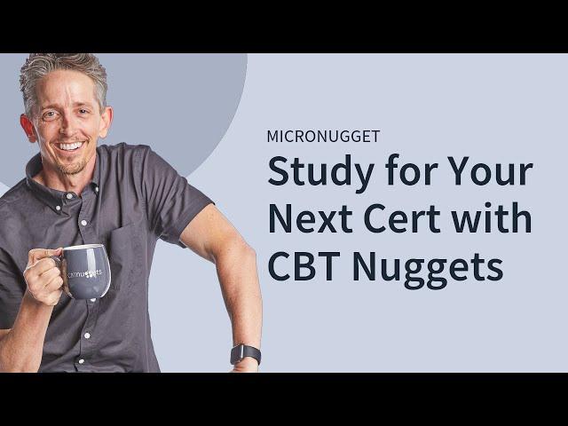 Why train for CBT Nuggets with Keith Barker