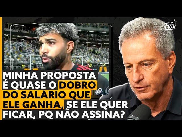 Presidente do FLAMENGO é SINCERO sobre a SAÍDA de Gabigol