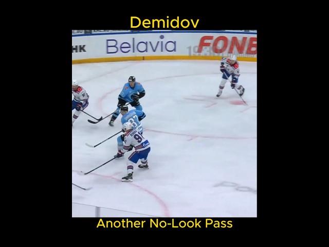 Just a casual no-look pass from Demidov