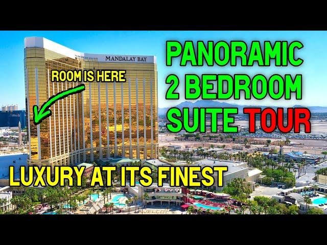 Mandalay Bay Panoramic 2 Bedroom Suite Review & Walkthrough 2023