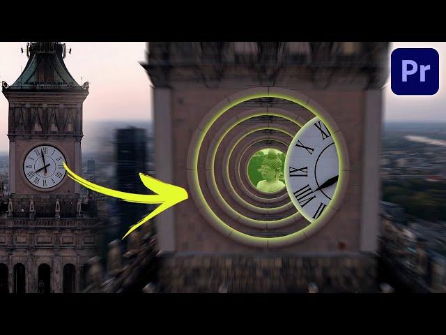 3D Tunnel Zoom Transition in Premiere Pro