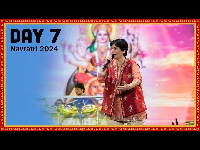 Falguni Pathak's Navratri Utsav 2024 - Day 7