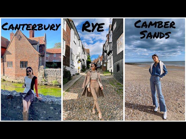 UK Weekend Road Trip  Canterbury, Kent  | Rye, Sussex | Camber Sands