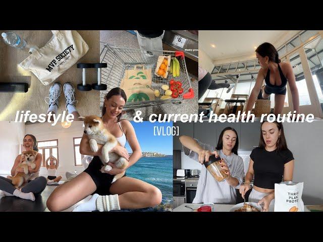 Our healthy wellness routines: new workouts, baking, groceries, habits etc