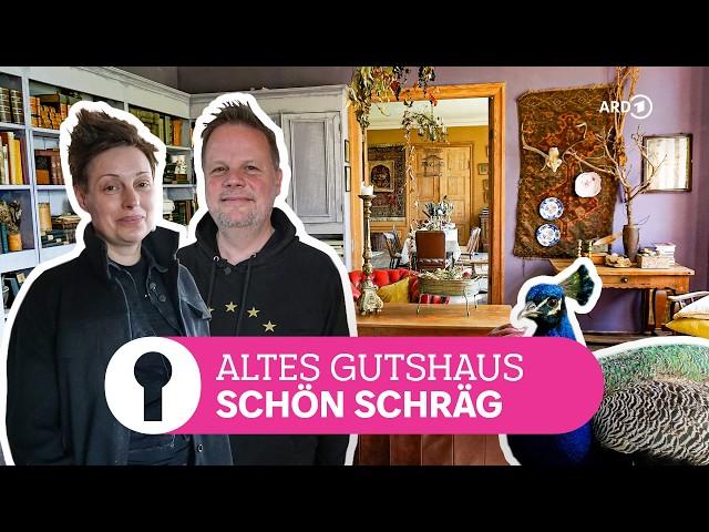 Probably the most unusual manor house in Germany: Gut Rensow | ARD Room Tour