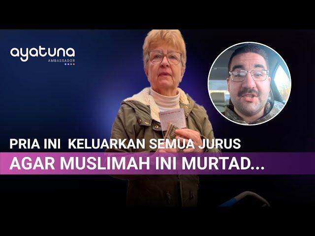 MUSLIMAH INI DIBUJUK UNTUK MURTAD RESPONNYA "RUGI DONG" 