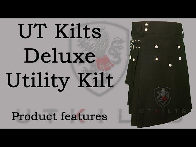 Deluxe Utility Kilt Product Features - UT Kilts