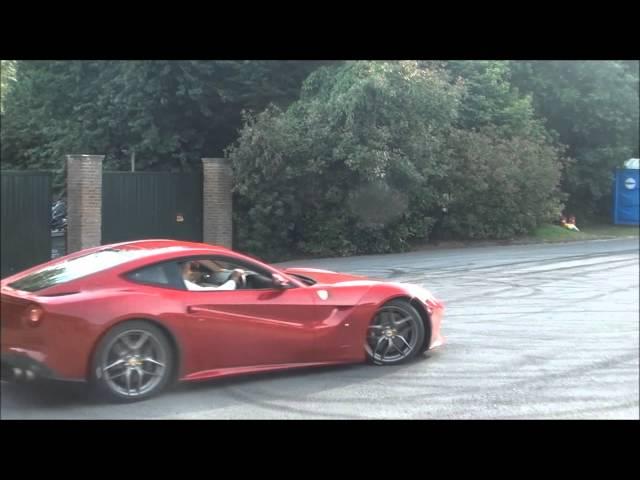 FERRARI F12 BERLINETTA BURNOUT!! Full Throttle Accelerations, Drift and Rev