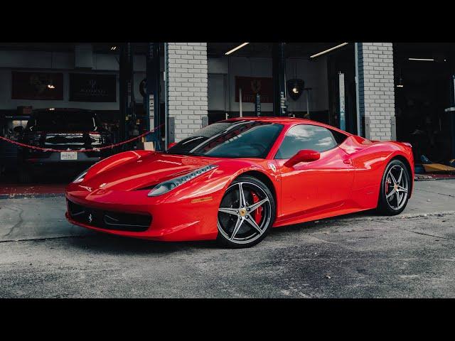 Ferrari 458 Italia service