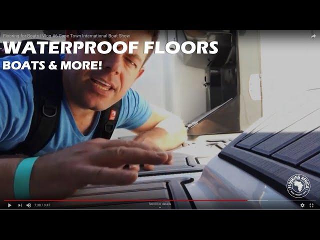 Flooring for Boats | Vlog #6 Cape Town International Boat Show