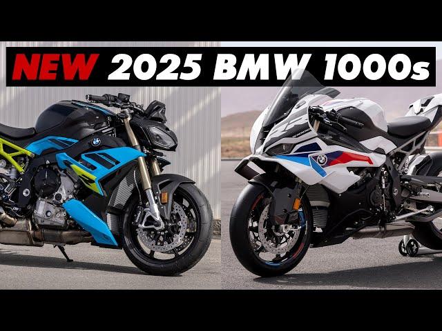 New 2025 BMW M1000RR, S1000RR, M1000R & S1000R Announced!