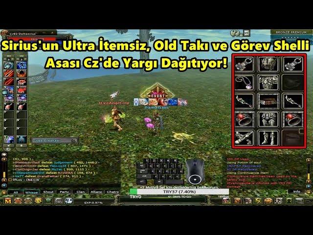 Yeni Server, Sirius'un Ultra İtemsiz Asası Cz'de Yargı Dağıtıyor! | Knight Online