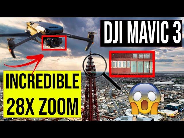 DJI MAVIC 3 28x ZOOM TEST and REVIEW