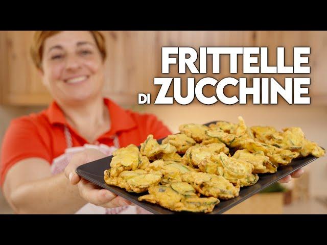 ZUCCHINI FRITTERS - Easy Recipe - Homemade by Benedetta