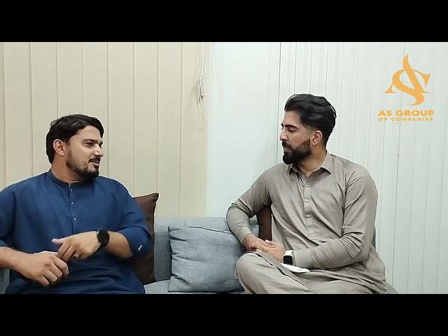 AS GROUP OF COMPANIES'S KOHAT OFFICE MANAGER WALEED KHAN EXCLUSIVE INTERVIEW