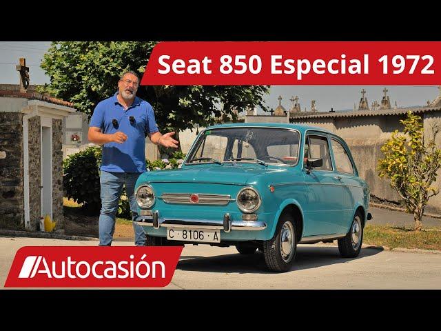 SEAT 850 Especial de 1972 | Coches CLÁSICOS | Review en español | #Autocasión