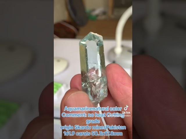 Aquamarine stone #sg #sapphire #gemstone #love #ruby #emeraldgems #jewelry #gemsandminerals #usa #nj