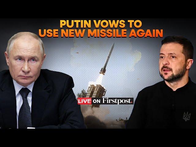 LIVE | Russia Ukraine War: Putin Says Russia Will Use New Missile Again in "Combat Conditions"