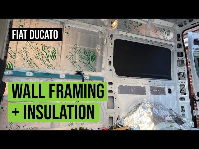 Wall Battening + Insulation (and general update!) | Fiat Ducato | UK Self-Build Campervan Conversion