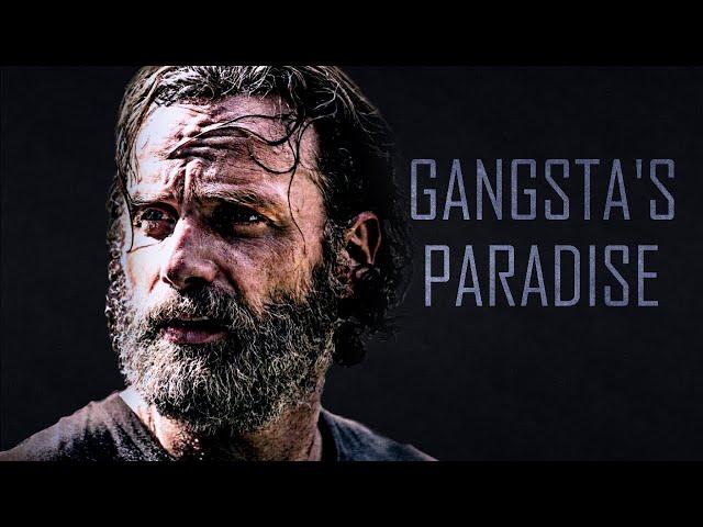 Rick Grimes Tribute || Gangsta's Paradise [TWD w/@TheWarleader]