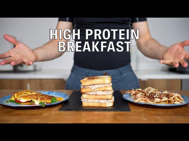 High Protein Breakfast Recipes (Savory Edition)