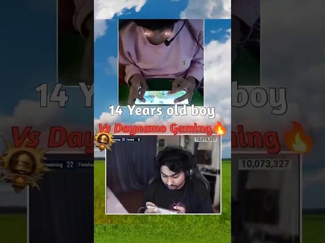 14 Years Old boy did 1v4 Vs @DynamoGaming  |#shorts #bgmi  #pubgmobile