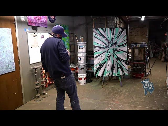 Seper Torcasio: Local artist uses graffiti to create abstract art