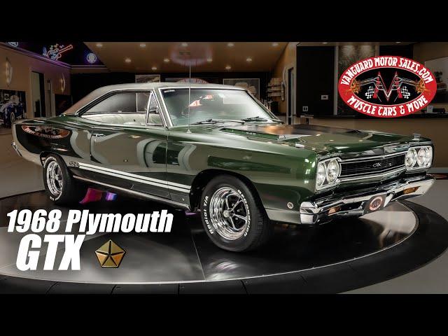 1968 Plymouth GTX For Sale Vanguard Motor Sales #2703