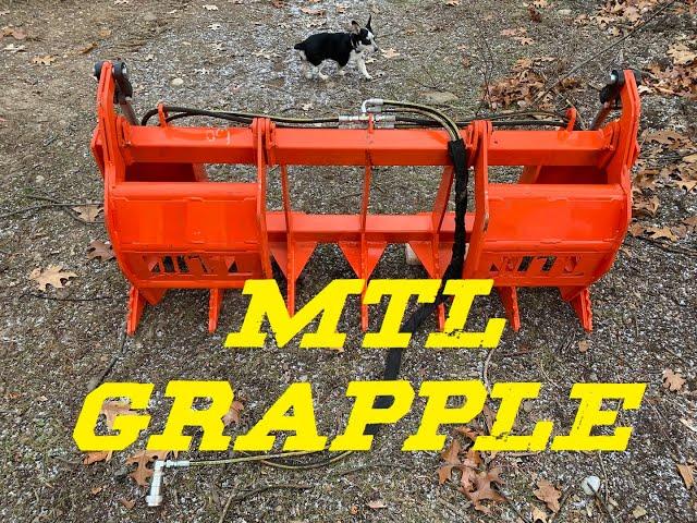 MTL 60 inch Grapple on a Kioti CK3510, Complete Junk ???