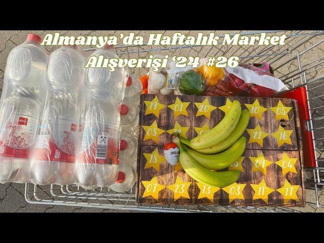 Almanya'da haftalık market alışverişi '24 #26 | Penny | Adventkalendar çeşitleri ve fiyatları