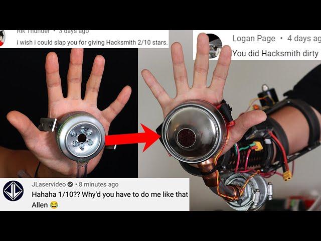 making people Mad by fixing other YouTuber's Inventions