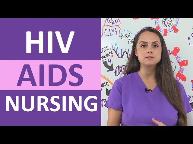 HIV AIDS Nursing: Symptoms, Pathophysiology, Life Cycle, Treatment, ART NCLEX