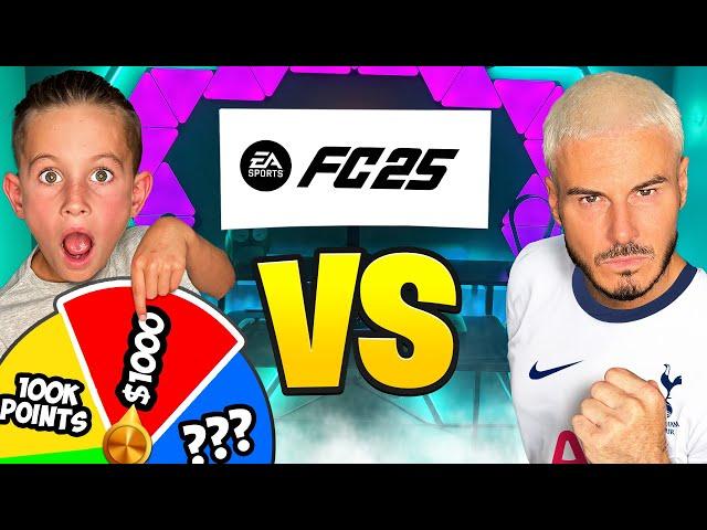 FC25 FATHER VS SON BATTLE! WHATEVER THE WHEEL LANDS ON, YOU WIN! *EP 1*