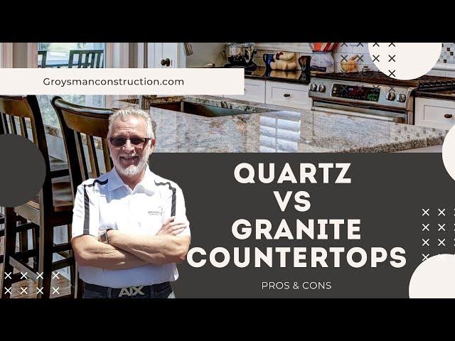 QUARTZ VS GRANITE COUNTERTOPS – PROS & CONS