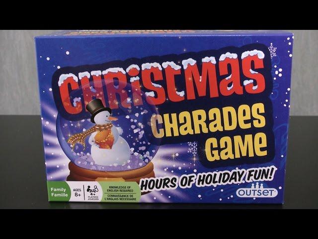 Christmas Charades Game from Outset Media