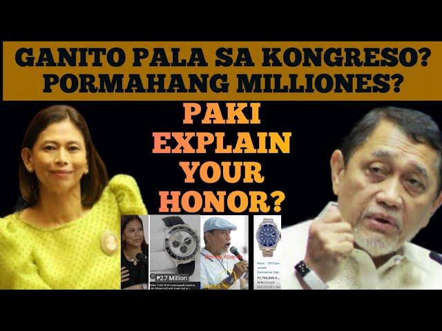 GANITO PALA SA KONGRESO? PORMAHANG MILLIONES? PAKI EXPLAIN YOUR HONOR? #MAKI INTEL TV