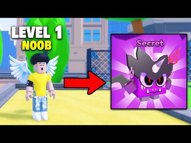 Starting As a NOOB With OP PET In Roblox Climb and Jump Tower
