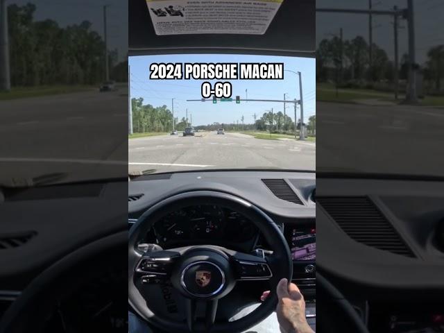 2024 PORSCHE MACAN 0-60 #automobile #explore #youtube #viralvideo #foryou #car #new #pov #trending