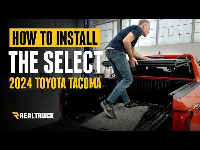 How to Install UnderCover Select Hard Folding Tonneau Cover on a 2024 Toyota Tacoma