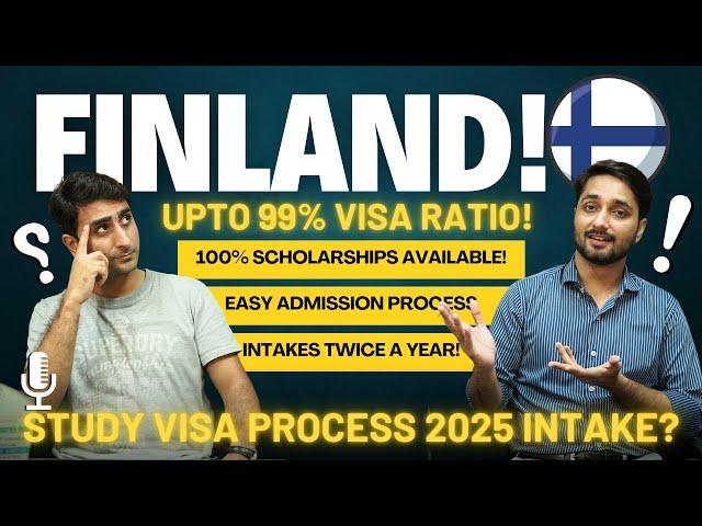 Study In Finland 2025 Intake Spring & Fall Intake | 100% Scholarships In Finland 2025 | Finland Visa