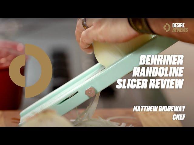 Benriner Mandoline Slicer Review with Matthew Ridgway