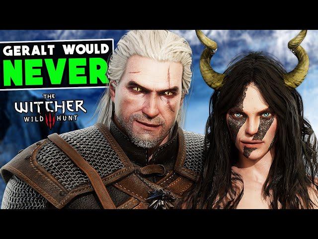 5 More Choices Geralt Would NEVER Make | Witcher 3