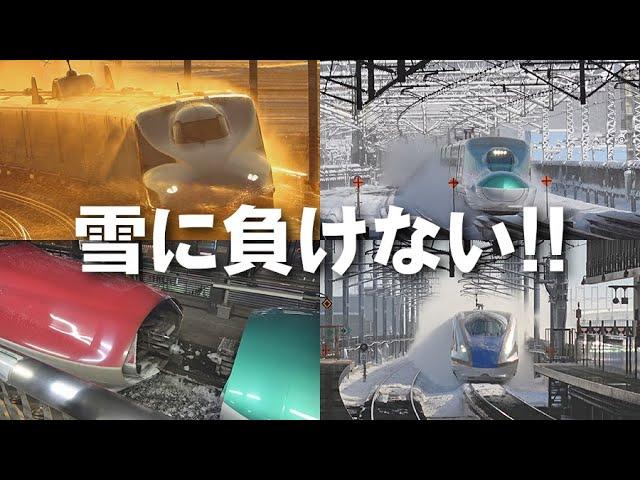 雪に負けない!! 新幹線（東海道・上越・東北・山形・秋田・北陸新幹線）