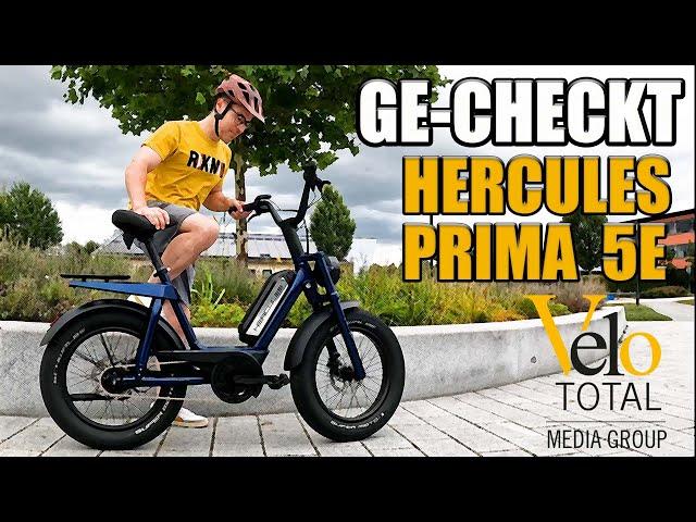 GE-CHECKT: Hercules PRIMA 5E - Elektrofahrrad - Sondermodell