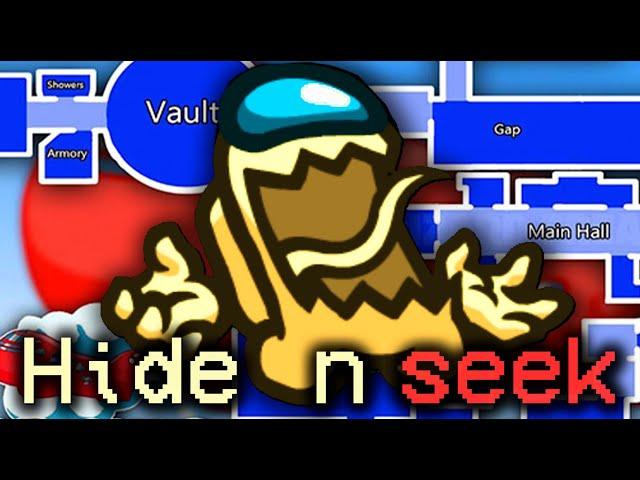 Among Us Hide N Seek (The Airship) - Hider Gameplay - Seeker Gameplay - No Commentary