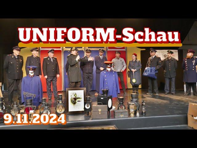 "Die Reichsbahn auf dem Laufsteg" | Länderbahn & Reichsbahn-Uniform-SCHAU | Zwickau | 9.11.2024