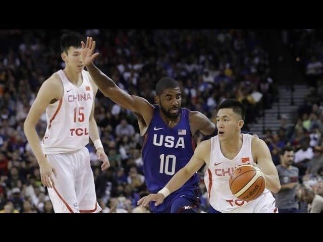 China @ USA July 26 2016 Olympic Basketball Exhibition FULL GAME HD 720p English