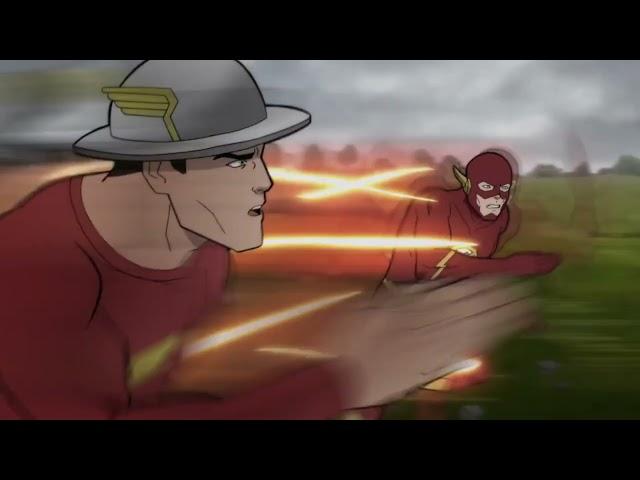 Flash Vs Flash Justice Society World War II