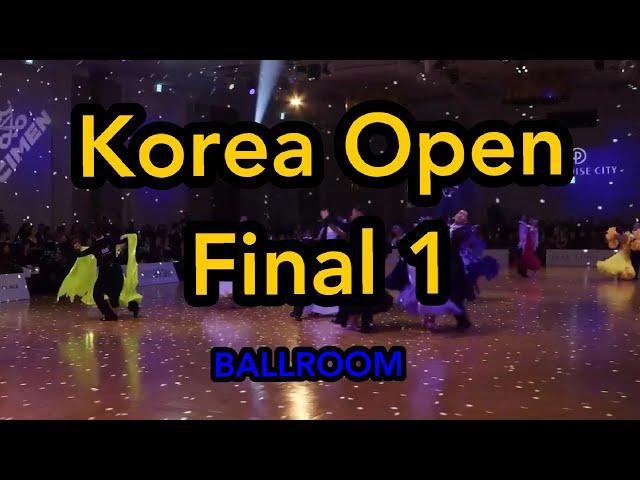 Korea Open Final 1 | Ballroom | Music